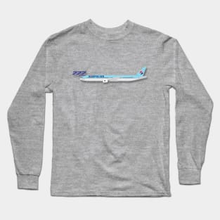 Korean Airlines Boeing 777 Long Sleeve T-Shirt